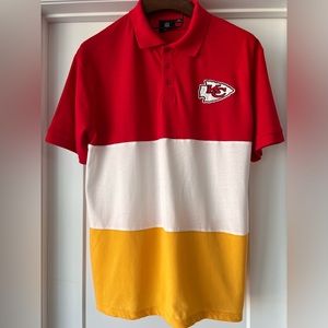 Kansas City Chiefs official NFL polo NEW